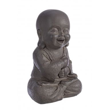 HAPPY BUDDHA to figurka z glinki włóknistej do ogrodu lub na taras. Występuje także w wersji CALM BUDDHA.  Figurki sprzedawane są w zestawach po 6 sztuk...
