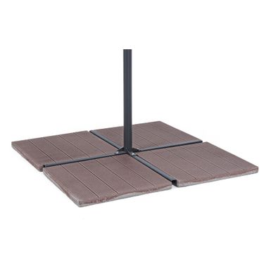 Podstawa do parasola IROCO to solidny produkt, który pozwoli nam na bezpieczne korzystanie z naszego parasola. Wykonana z wytrzymałego cementu, górna warstwa...