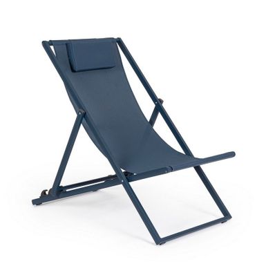 Leżak ogrodowy Taylor Navy to stylowy mebel przeznaczony do ogrodu, hotelu, na taras.Rama leżaka jest aluminiowa malowana proszkowo (poliester). Siedzisko i...