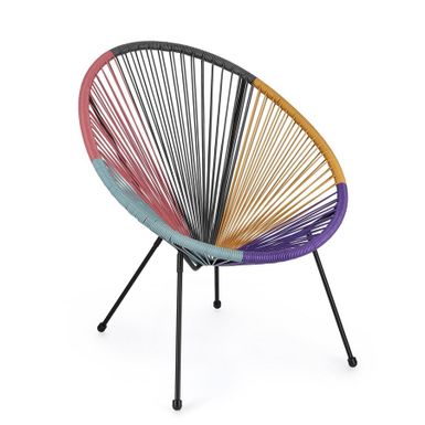 Fotel do ogrodu Parker Multicolor to  produkt, który pięknie zaprezentuje się w każdym ogrodzie lub tarasie. Stelaż fotela wykonano z dobrej jakości...