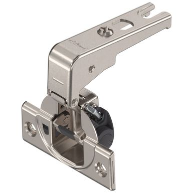 Zawias z hamulcem MODUL BLUMOTION - nikiel / 95° / ze sprężyną / drzwi równoległe wpuszczane / wkręty      Zawias MODUL BLUMOTION 99B9550 odznacza...