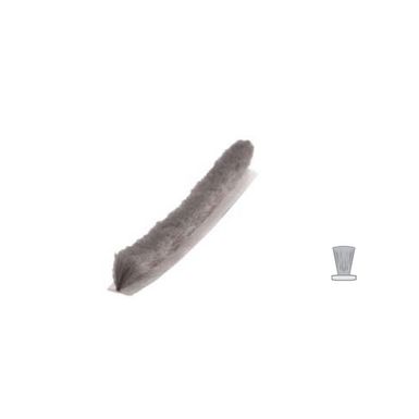Szczotka przeciwkurzowa Aluprofil z klejem / 6,7x13 mm    Szczotka przeciwkurzowa z klejem do systemu drzwi Aluprofil, montowana na profilu bocznym...