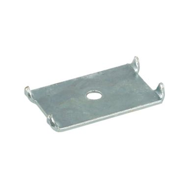 Blaszka do rufantów Pol-Met - ocynk / 15x22 mm / 1 szt.   Blaszka do rufantów firmy Pol-Met umożliwia połączenie 2 płyt pilśniowych od tyłu mebla.  ...