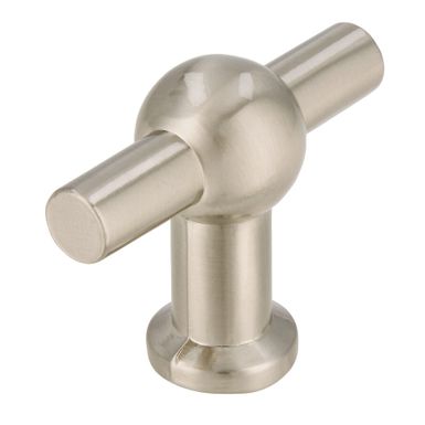 Gałka DRUCKGUSS 2011 - stal szlachetna / 50 mm Wymiary:- szerokość: 50 mm- głębokość: 40 mm- wysokość: 20 mm Materiał: metal Kolor pokrycia: stal...