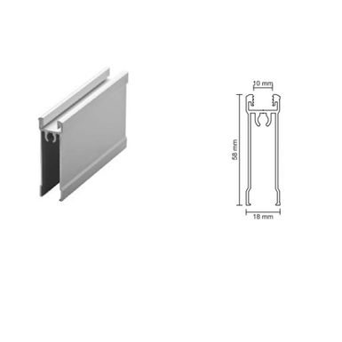 Listwa Dolna 10 o długości 235 cm.   Linia Medium 56 i Premium 75.   UWAGA: Pierwsze zdjęcie przedstawia tylko kształt profilu , rzeczywisty kolor...