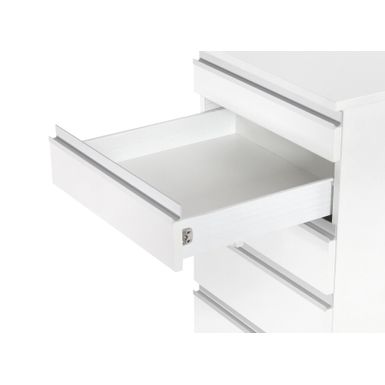 Szuflada frontowa Metal Box 40 cm / 8.6 cm - biały / częściowy wysuw   Zestaw boków i prowadnic Metal Box w kolorze białym. Produkowany do 6 długości...