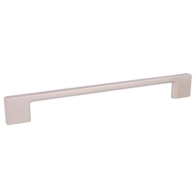 Uchwyt UN73 - nikiel satynowy / rozstaw 256 mm   Wymiary: - długość całkowita: 290 mm - rozstaw otworów: 256 mm   Materiał: metal   Kolor pokrycia:...