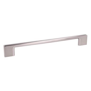 Uchwyt UN73 - nikiel szczotkowany / rozstaw 256 mm   Wymiary: - długość całkowita: 290 mm - rozstaw otworów: 256 mm   Materiał: metal   Kolor pokrycia:...