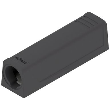 Adapter prosty do montażu TIP-ON - czarny / krótki    Adapter prosty 956.1201 do montażu mechanizmu Tip-On 956.1004 do drzwi bez uchwytów.    Wersja:...