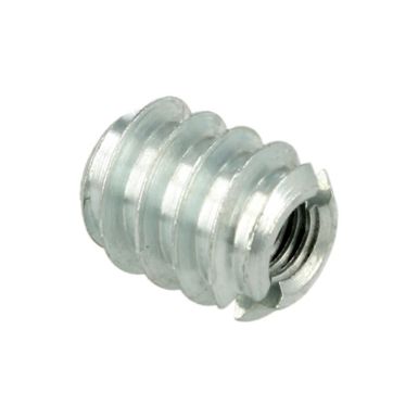 Mufa wkręcana Hafele - stal surowa / M6 12x15 mm   Wymiary: - gwint wewnętrzny: M6 - średnica gwintu zewnętrznego: 12 mm - długość: 15 mm  ...