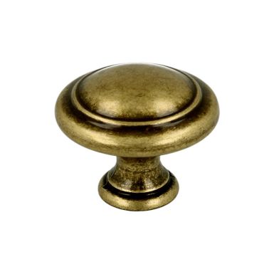 Gałka klasyczna WPO 2025 - antica florence / fi 30 mm    Wymiary: - średnica: 30 mm - wysokość: 28 mm   Materiał: metal   Kolor pokrycia: antica...