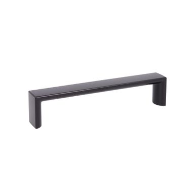 Uchwyt 2389 - czarny półmat / rozstaw 128 mm   Wymiary: - długość: 135 mm - rozstaw otworów: 128 mm   Materiał: metal   Kolor pokrycia: czarny...