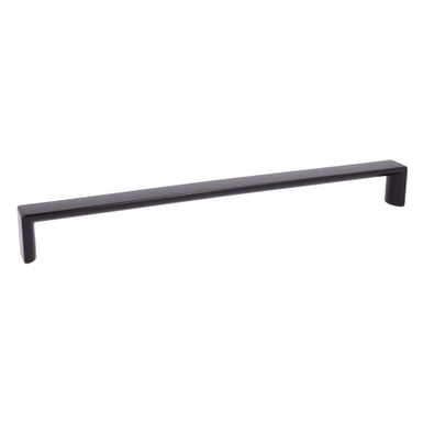 Uchwyt 2389 - czarny półmat / rozstaw 256 mm   Wymiary: - długość: 264 mm - rozstaw otworów: 256 mm   Materiał: metal   Kolor pokrycia: czarny...