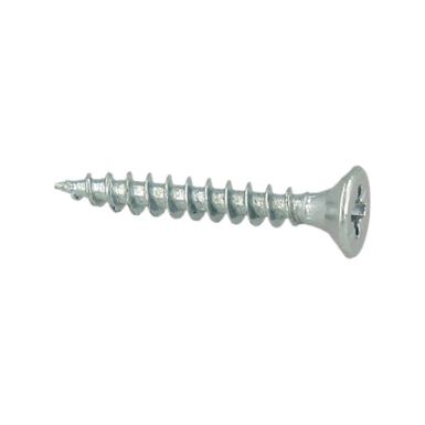 Wkręt do drewna U 3.5X25 ZESTAW 6 SZTUK DO BLATU 38MM Materiał: stal Wkręt z łbem stożkowym PZ-B Długość całkowita (z łbem): L=25 mm Wielkość...