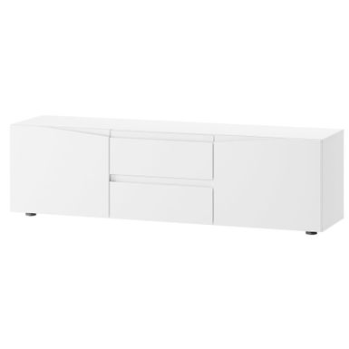 Szafka RTV 2-drzwiowa LUCCA 04 z kolekcji TRENDLINE   Wymiary: - szerokość: 150 cm- wysokość: 43 cm- głębokość: 38 cm   Materiał: - front: płyta MDF...