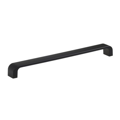Uchwyt Z008 - czarny mat / rozstaw 256 mm   Wymiary: - długość całkowita: 266 mm - szerokość profilu: 25 mm - wysokość: 25 mm - rozstaw otworów: 256...