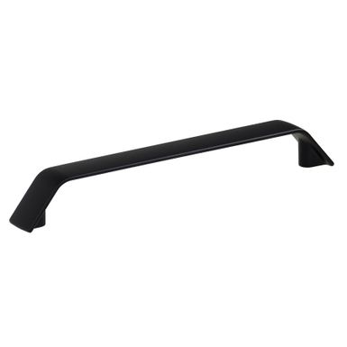 Uchwyt Z128 - czarny mat / rozstaw 160 mm   Wymiary: - długość: 180 mm - szerokość: 20 mm - wysokość: 25 mm - rozstaw otworów: 160 mm   Materiał:...