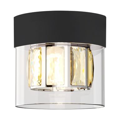 Lampa sufitowa GEM C0389-01A-P7AC - czarny mat    Seria Gem wyróżnia się prostą formą i szklanymi kloszami o cylindrycznym kształcie. Różnorodność...