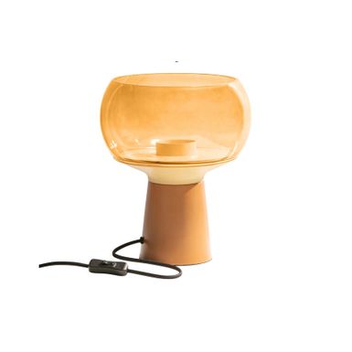 Lampa stołowa Mushroom przenosi nas w lata 70. Retro, ale z nowoczesnym ulepszeniem. Mushroom pochodzi z kolekcji holenderskiej marki BePureHome. Lampa...