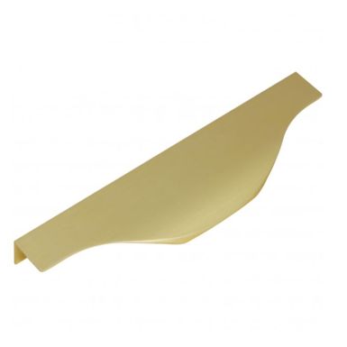 Uchwyt listwowy UA04 - złoty szczotkowany / rozstaw 320 mm    Wymiary: - długość całkowita: 340 mm - rozstaw otworów: 320 mm   Materiał: aluminium  ...