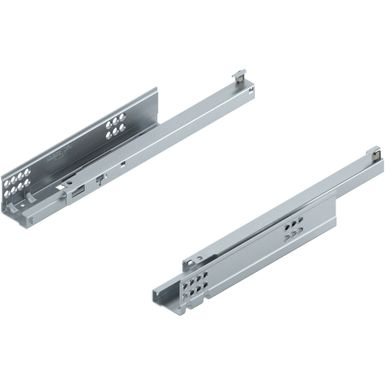 Prowadnica z hamulcem TANDEM BLUMOTION 550F B / dł. 30 cm / wysuw częściowy      Kryta prowadnica wałkowa TANDEM 550F firmy Blum do szuflad drewnianych....