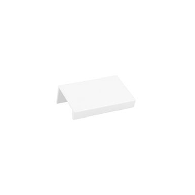 Uchwyt listwowy 4394 - biały półmat / rozstaw 32 mm   Wymiary: - długość: 50 mm - rozstaw otworów: 32 mm   Materiał: profil aluminiowy   Kolor...