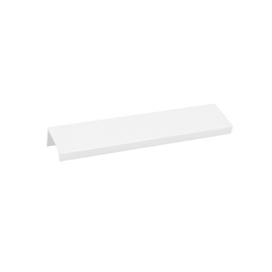 Uchwyt listwowy 4394 - biały półmat / rozstaw 128 mm   Wymiary: - długość: 148 mm - rozstaw otworów: 128 mm   Materiał: profil aluminiowy   Kolor...