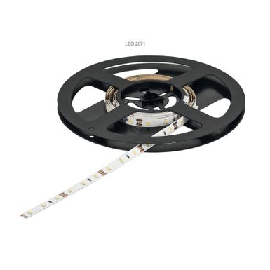 Taśma LED Häfele Loox5 2072, 12V, 8mm, 120LED/m, 2,4W/m, barwa ciepła 3000K, IP20, 5m Taśma LED Häfele LED 2072 o ciepłej barwie światła.   ...