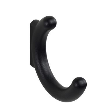 Wieszak 2083 - czarny lakier struktura    Wymiary: - szerokość: 1,2 cm - głębokość: 6,8 cm - wysokość: 6,8 cm   Materiał: metal   Kolor...