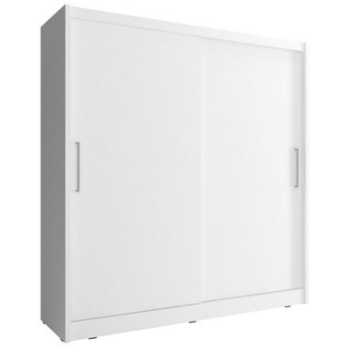 Wymiary: - szerokość: 200 cm - głębokość: 62 cm - wysokość: 214 cm Wykonanie: - listwa z płyty MDF - korpus oklejony obrzeżem ABS Kolor:  -...