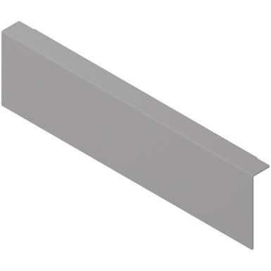 Adapter do montażu drewnianej ścianki tylnej AMBIA-LINE do Legrabox i Merivobox - szary / wys. M / szer. 24.2 cm   Adapter do montażu drewnianej ścianki...