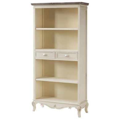 Wyjątkowy regał biblioteczka prowansalska stylizowana z przetarciami shabby chic.   Wymiary: - szerokość: 90 cm - głębokość: 35 cm - wysokość: 179 cm...