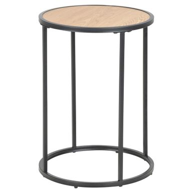 Stolik SEAFORD to kwintesencja nowoczesnego surowego designu. Połączenie naturalnego jasnego drewna z metalem w kolorze czarnym daje mebel o wyszukanym...