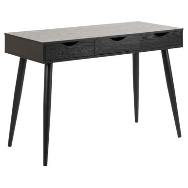 Biurko z szufladami NEPTUN to stylowe i praktyczne rozwiązanie zarówno do salonu, jak i biura. Jest utrzymane w eleganckim, jednolitym kolorze czarnym, co...