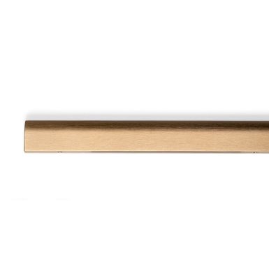 Uchwyt listwowy ONA 0372 - mosiądz ciemny szczotkowany / rozstaw 1440 mm   Wymiary: - długość: 1500 mm - rozstaw otworów: 1440 mm   Materiał: aluminium...
