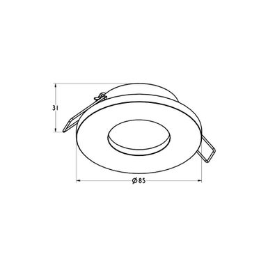Lampa spot CHIPA ARGU10-034-N - czarny   Zuma Line Technic to funkcjonalne oświetlenie punktowe do wnętrz, wyróżniające się minimalistycznym designem....