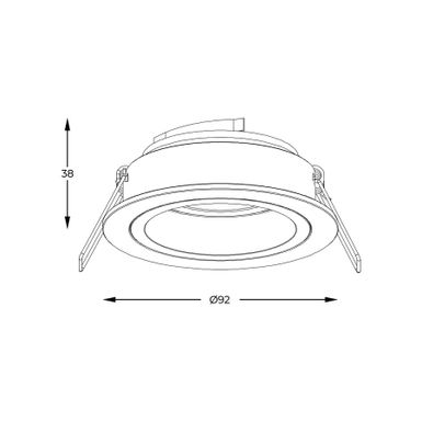Lampa spot CHUCK 92700-N - czarny   Zuma Line Technic to funkcjonalne oświetlenie punktowe do wnętrz, wyróżniające się minimalistycznym designem. Dzięki...