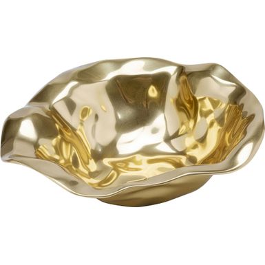 Wymiary: - szerokość: 32 cm - głębokość: 29,5 cm - wysokość: 11,5 cm   Waga: 0,97 kg   Materiał: aluminium anodowane   Kolor: złoty   Dodatkowe...