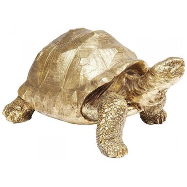 Wymiary: - szerokość: 40 cm - głębokość: 60 cm - wysokość: 32 cm   Waga: 11 kg   Materiał: polirezyna   Kolor: złoty