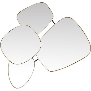 Wymiary: - szerokość: 130 cm - głębokość: 10 cm - wysokość: 110 cm   Wymiary luster: - 76x66 cm - 55x50 cm - 50x38 cm - 48x40 cm   Waga: 29,3 kg   ...