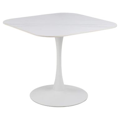 Stół MALTA o wymiarach 90x90 centymetrów to wyjątkowy mebel, który wprowadzi nowoczesną elegancję i funkcjonalność do Twojego wnętrza. Jego biała...