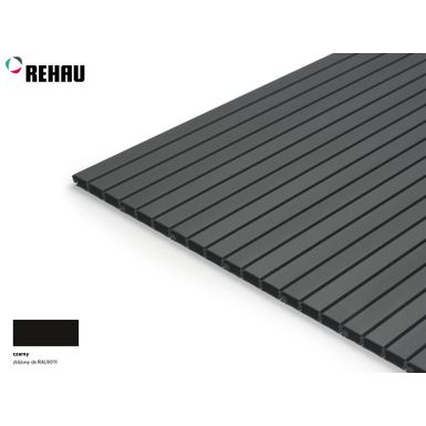 Profil żaluzji E23 - czarny / wys. 8 mm / dł. 250 cm     Wymiary: - szerokość: 250 cm - głębokość: 4,5 cm- wysokość: 0,8 cm   Materiał: tworzywo...