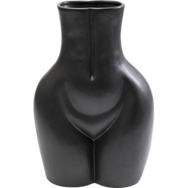 Wymiary: - szerokość: 27 cm - głębokość: 16 cm - wysokość: 40 cm   Waga: 2,6 kg   Materiał: ceramika   Kolor: czarny   Dodatkowe informacje:...