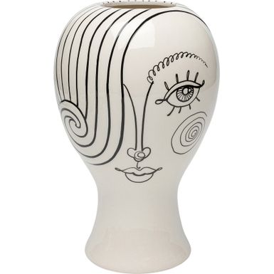 Wazon Favola Lady to niezwykły i stylowy przedmiot, który od razu przyciągnie wzrok w każdym pomieszczeniu. Wykonany z ceramiki i pokryty błyszczącą...