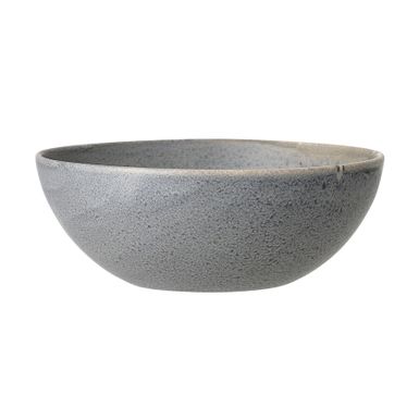 Miska kamionkowa KENDRA 700 ml - szary   Wymiary: - średnica: 17 cm - wysokość: 6 cm - pojemność: 700 ml   Materiał: kamionka   Kolor: szary  ...