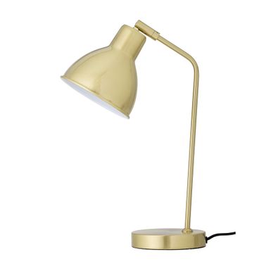 Lampa biurkowa CATYA - mosiężny Wymiary: - szerokość: 29 cm - głębokość: 14 cm - wysokość: 29 cm - długość przewodu: 180 cm Materiał: - metal -...