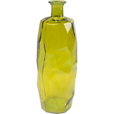 Wymiary: - szerokość: 27 cm - głębokość: 27 cm - wysokość: 75 cm   Waga: 9,6 kg   Materiał: szkło z recyklingu   Kolor: zielony