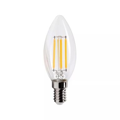 Żarówka ORO CLARO 03062 - transparentny / E14 / 6 W / 806 lm / barwa ciepła    Żarówka ORO-E14-C35-FL-CLARO-6W-WW / ORO 03062   Wymiary: - średnica:...