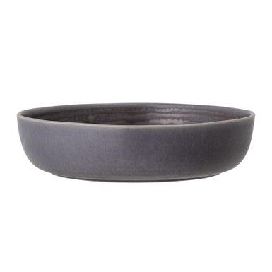 Talerz do serwowania RABEL 25 cm - szary Wymiary: - średnica: 25 cm - wysokość: 6 cm - pojemność: 1850 ml Materiał: kamionka Kolor: szary Informacje...