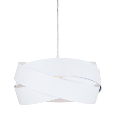 Lampa wisząca TORNADO 40 1113 - biały   Wymiary: - szerokość: 40 cm - głębokość: 40 cm - wysokość: 100 cm   Materiał: metal   Kolor: biały  ...